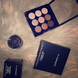 Dusky Rose x9 MAC palette & Fluidline Macroviolet